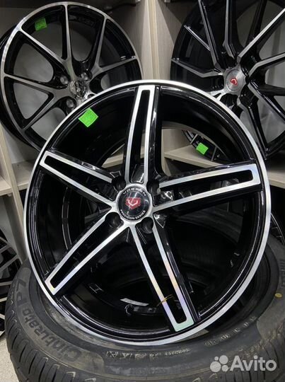 Vossen cv-5 r17 4*100 черные