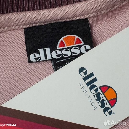 Олимпийка ellesse бордово розовая С воротом без фл 44(XS/S)