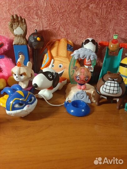 Игрушки из макдональдса