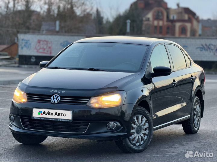 Volkswagen Polo 1.6 МТ, 2012, 224 000 км