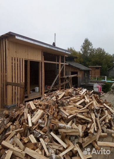Дрова ольховые колотые