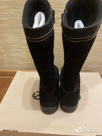 Сапоги Ecco демисезонные, 40 размер, подростковые