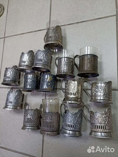 Подстаканники винтаж