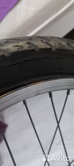 Колесо передние с покрышкой на bmx