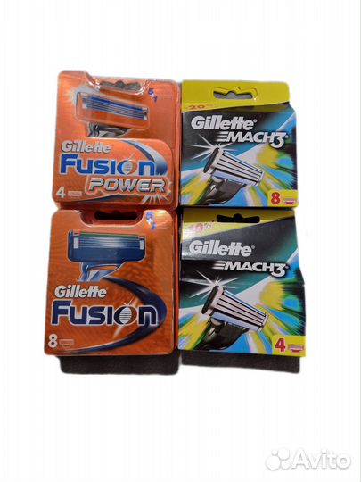 Сменные кассеты gillette