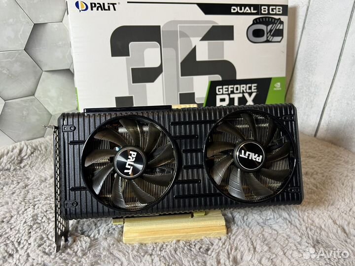 Видеокарта RTX 3050 на гарантии днс