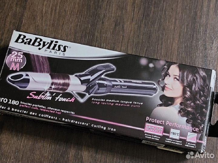 Щипцы для завивки волос babyliss 25 mm
