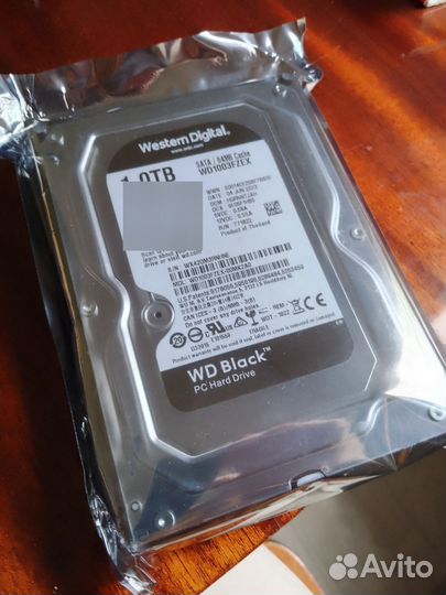 HDD WD Black 1TB, новый