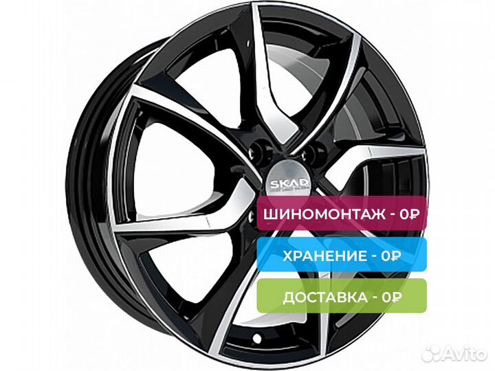 R15 4x100 6J ET45 D67,1 Скад Тулон Алмаз
