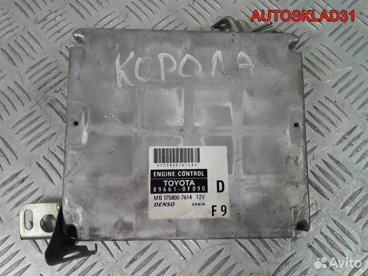 Блок Эбу Toyota Corolla Verso 896610F090