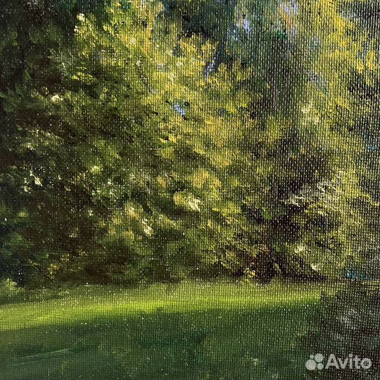 Картина маслом на холсте пейзаж