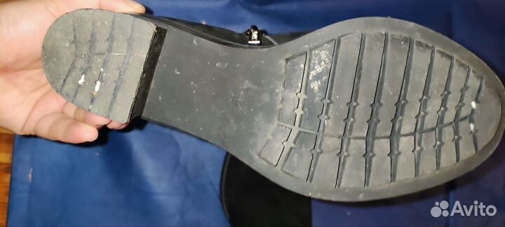 Ботильоны зимние 38р каблук 7см