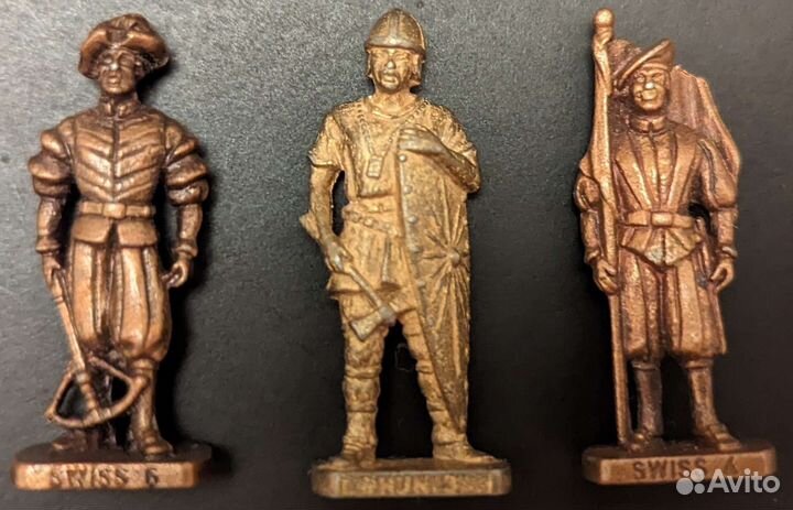 Металлические фигурки солдатиков (Киндер Сюрприз)