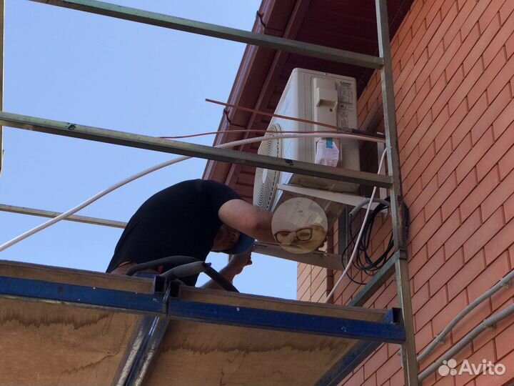 Чистка кондиционера, ремонт сплит систем, заправка