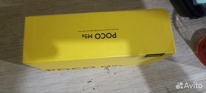 Коробка от poco m5s