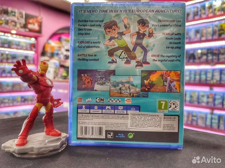 Диск PS4 Ben 10: Мощное Приключение (Новый)