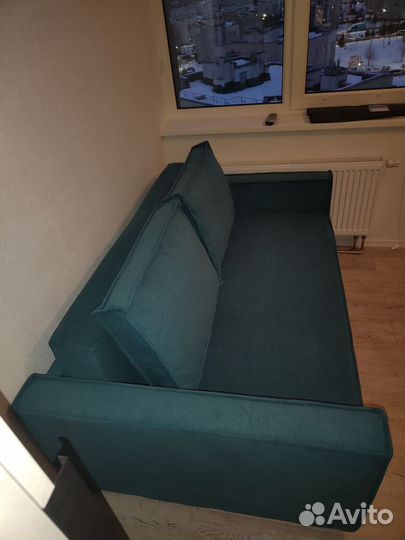 Диван Лофт зеленый