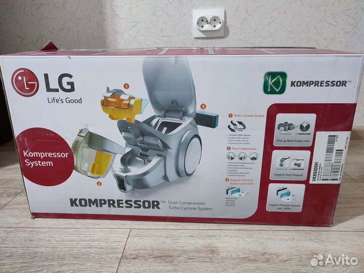 Пылесос LG kompressor