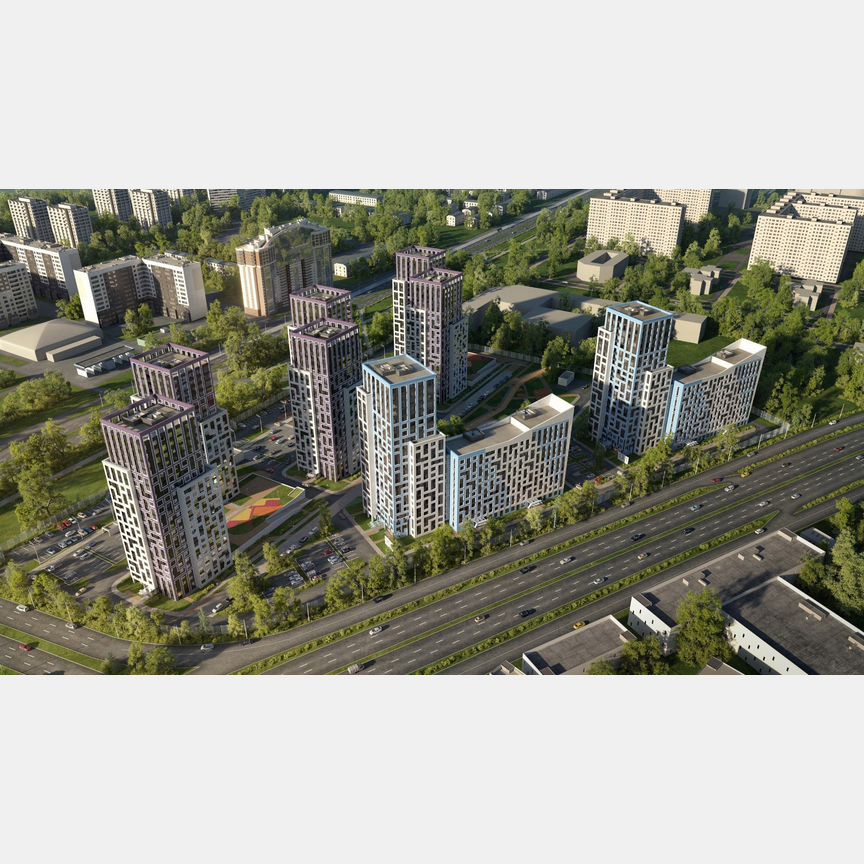 1-к. квартира, 43 м², 12/23 эт.