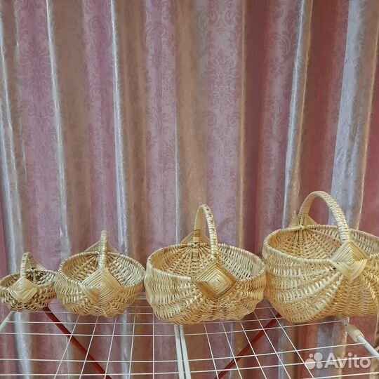 Подарочные корзины из лозы