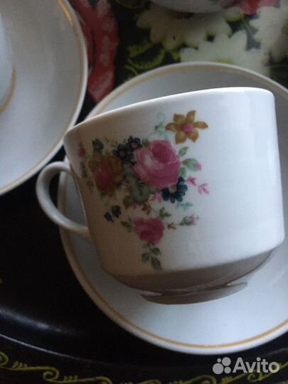 Сервиз чайный, октябрьский фарфорзавод