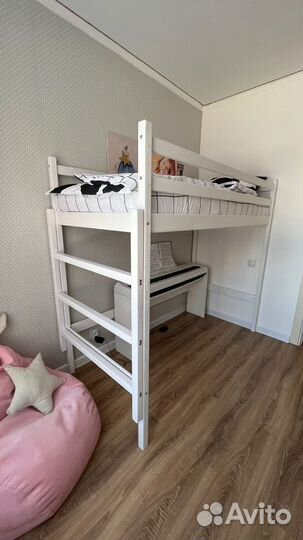 Кровать чердак алтай