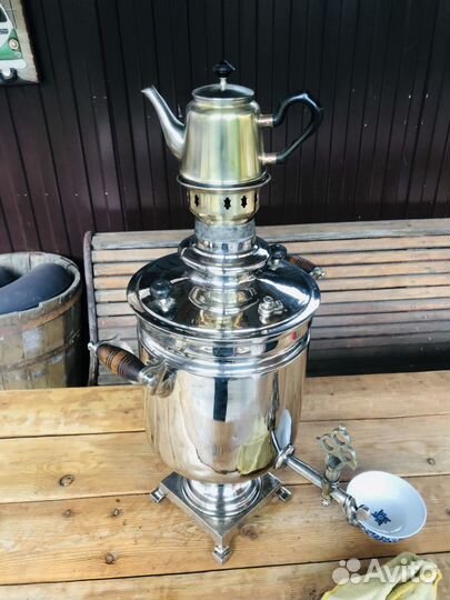 Самовар антикварный времён нэпа