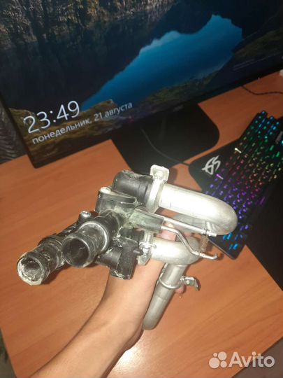 Кран печки Nissan March