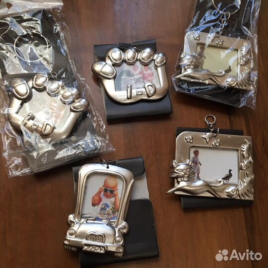 Брелки рамки для фото сувенирные