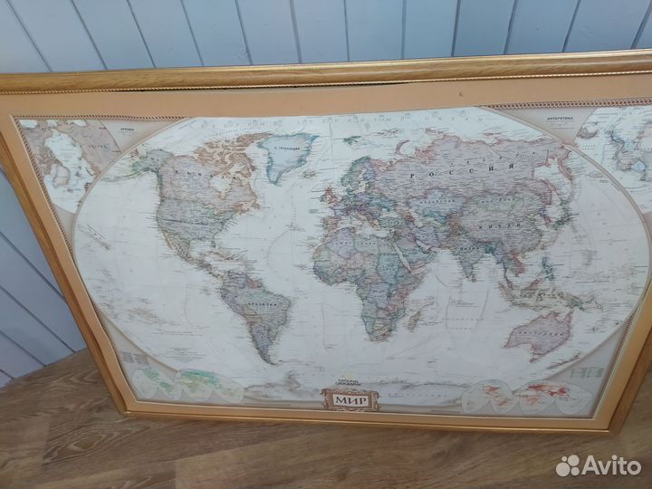 Карта мира на стену бесплатно