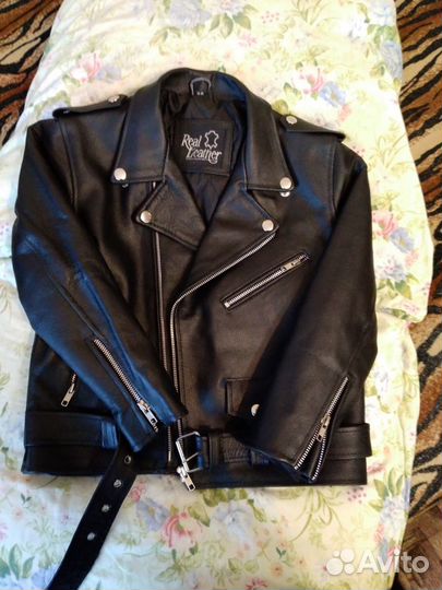 Кожаная куртка косуха