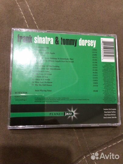 Audio CD Frank Sinatra&Tommy Dorsey