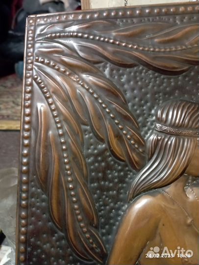 Чеканка медная СССР