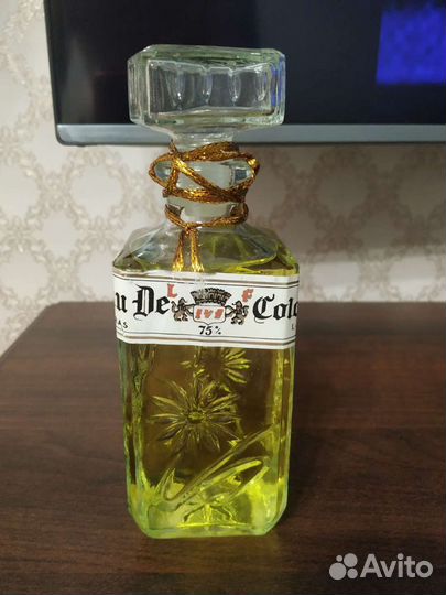 Винтажный мужской одеколон Сирия,времён СССР