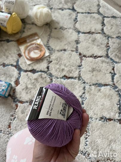 Нитки yanart новые по шт