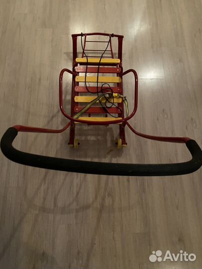 Детские санки с колесами