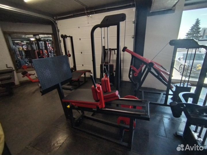 Тренажер Горизонтальный жим ногами, груз 80кг