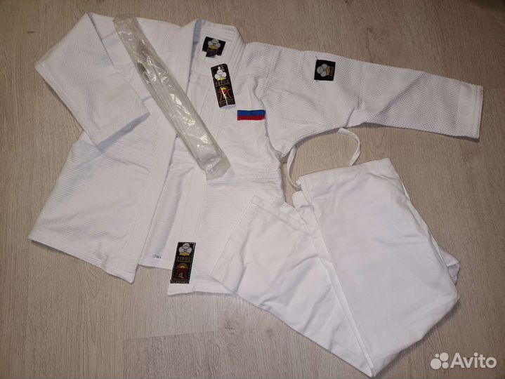 Кимоно для джиу джитсу детское 130