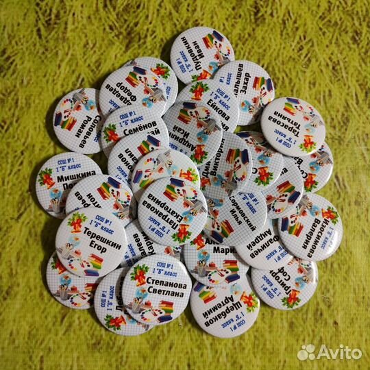 Значки с любой картинкой