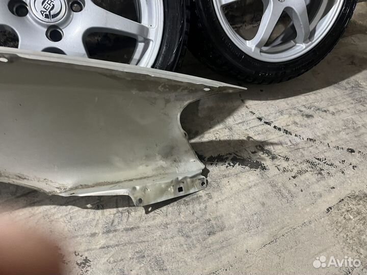 Крыло переднее левое hyundai accent