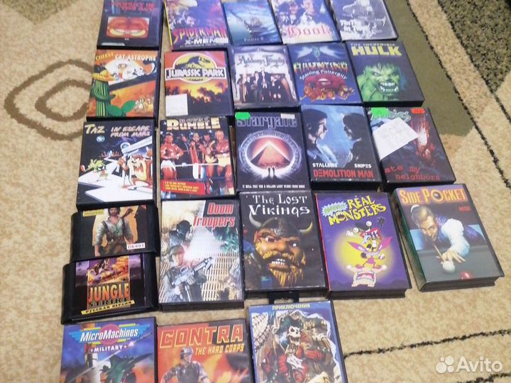 Картриджи для сеги(sega)