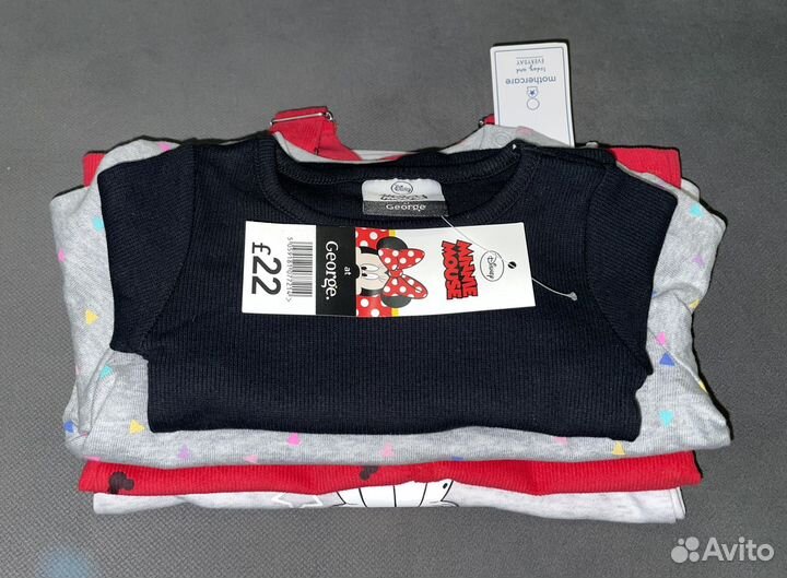 Новая одежда девочке 3-6 месяцев