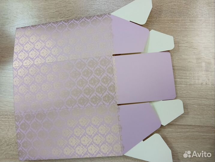 Коробка шестигранник для букета или подарка