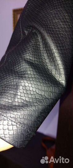 Жакет женский кожаный