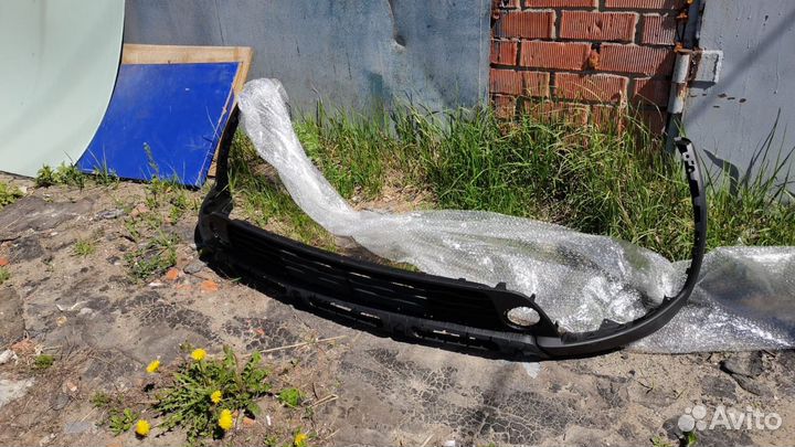 Юбка бампера Киа рио 4 x-line