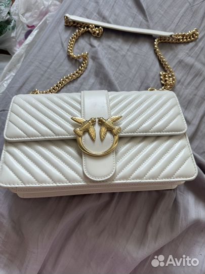 Сумка женская белая pinko