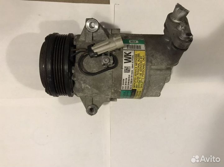 Компрессор кондиционера Opel Astra H 1.6-1.8