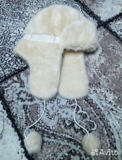 Шапка ушанка женская меховая