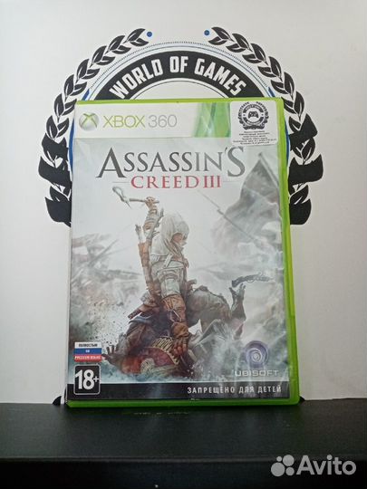 Assassin's creed 3 Xbox 360