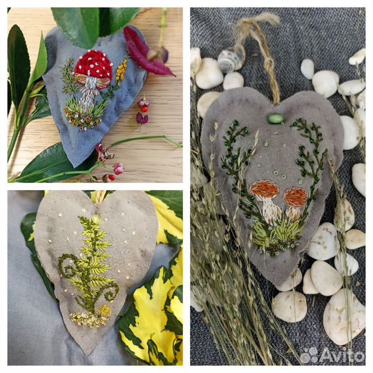 Саше с лавандой, игольница. Подарок из Крыма